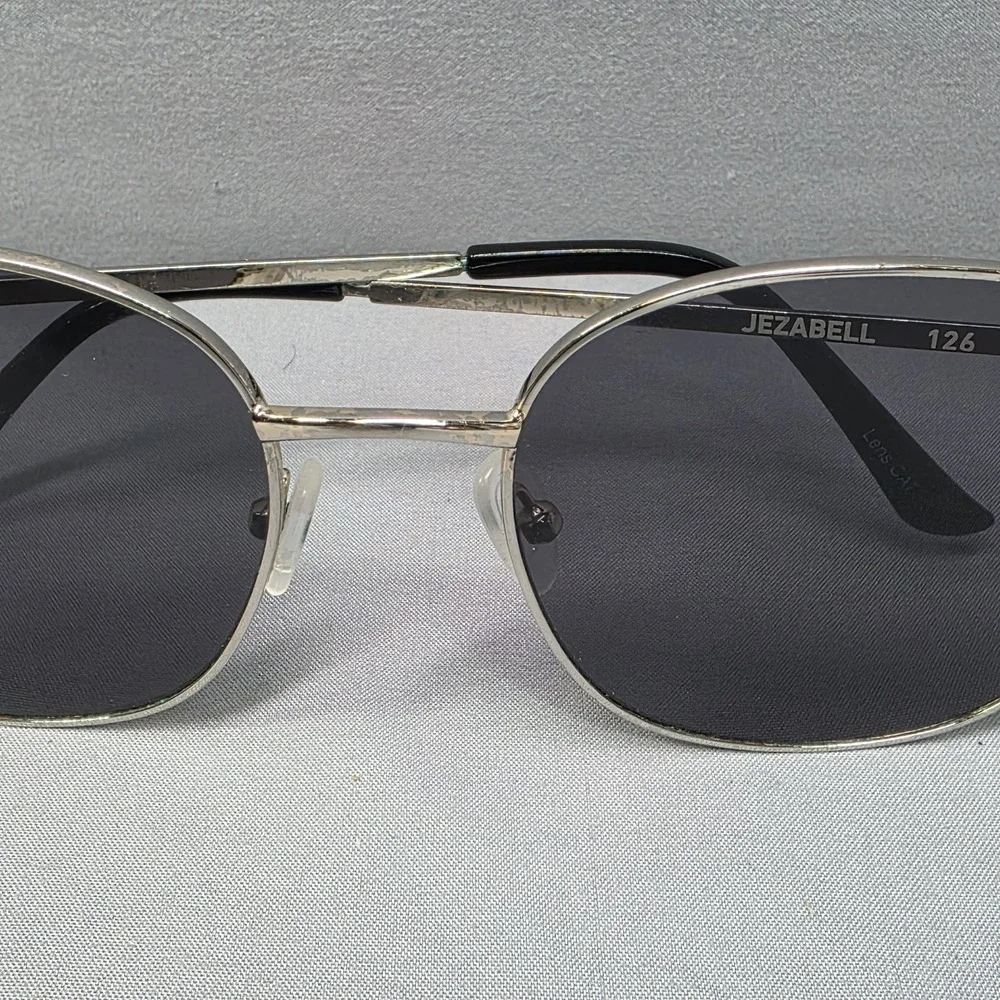 Quay Australia Gold Frame Black Lens Sunglasses